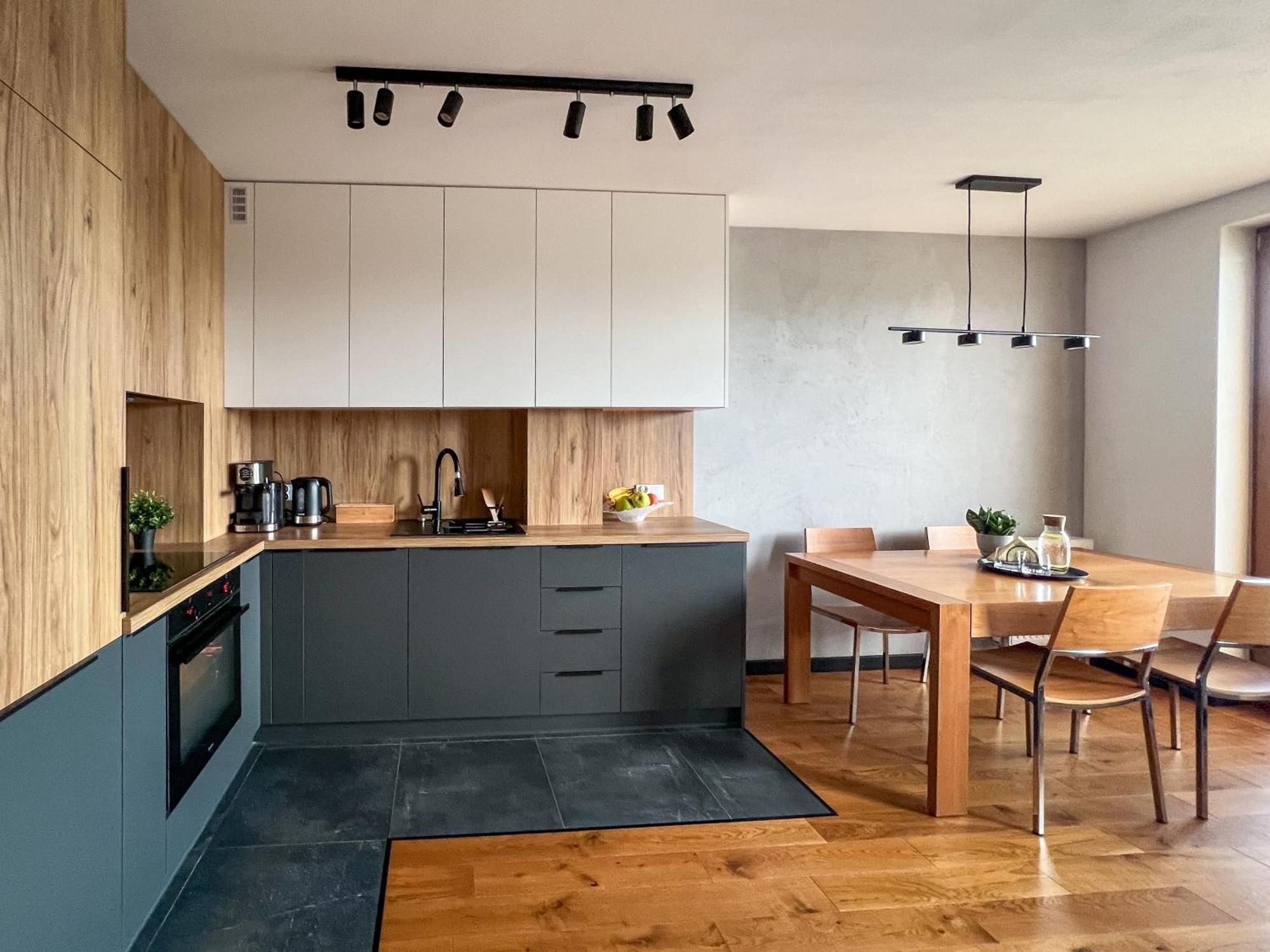 Grey Apartment Krakow